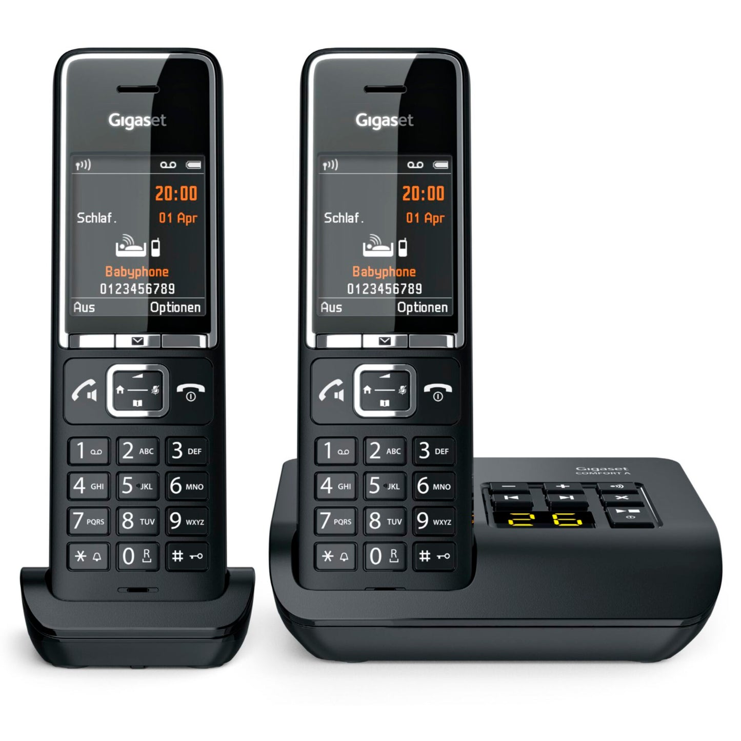 Gigaset Comfort 550A duo black/chrome