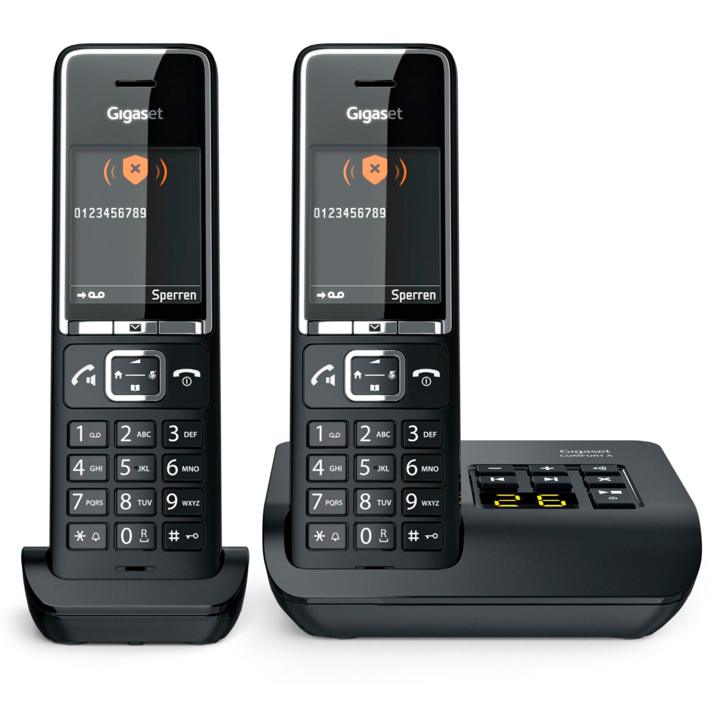 Gigaset Comfort 550A duo black/chrome