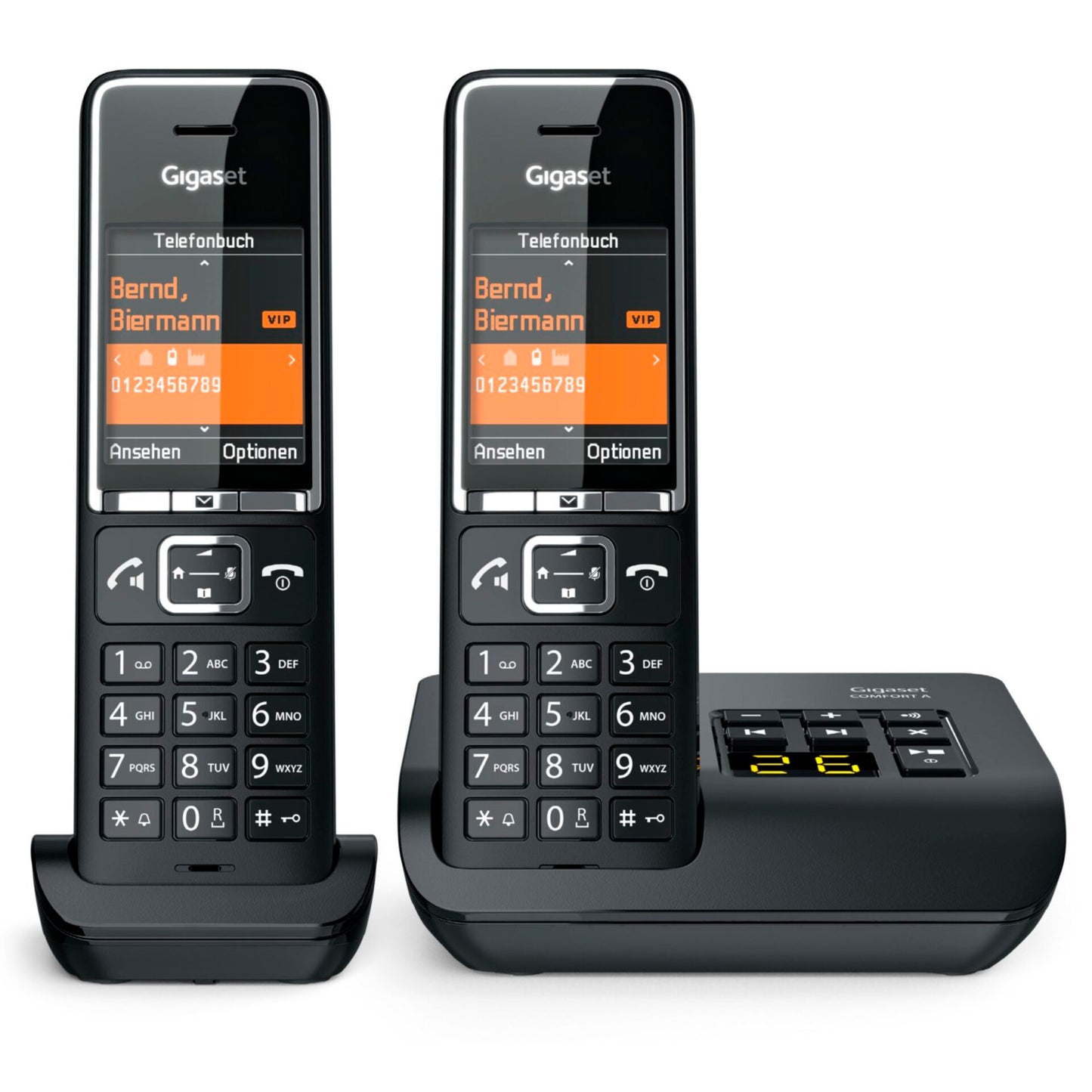 Gigaset Comfort 550A duo black/chrome
