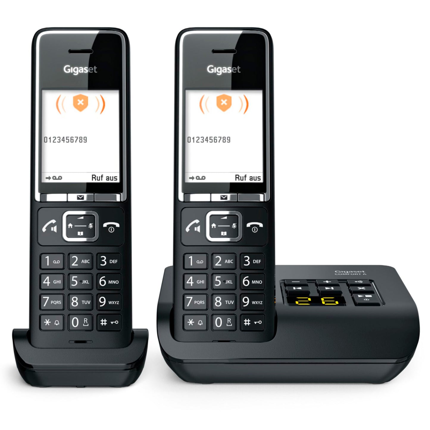 Gigaset Comfort 550A duo black/chrome