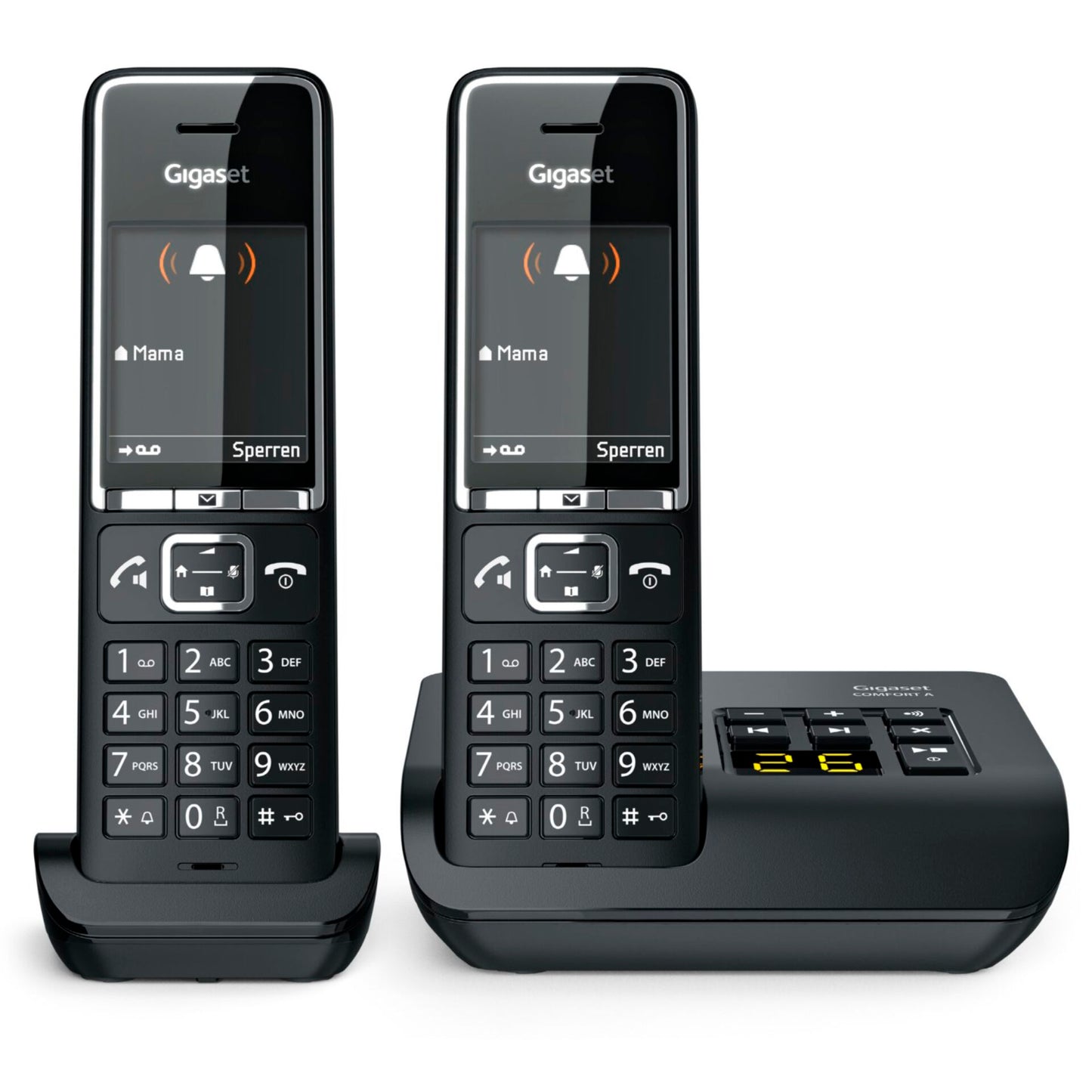 Gigaset Comfort 550A duo black/chrome