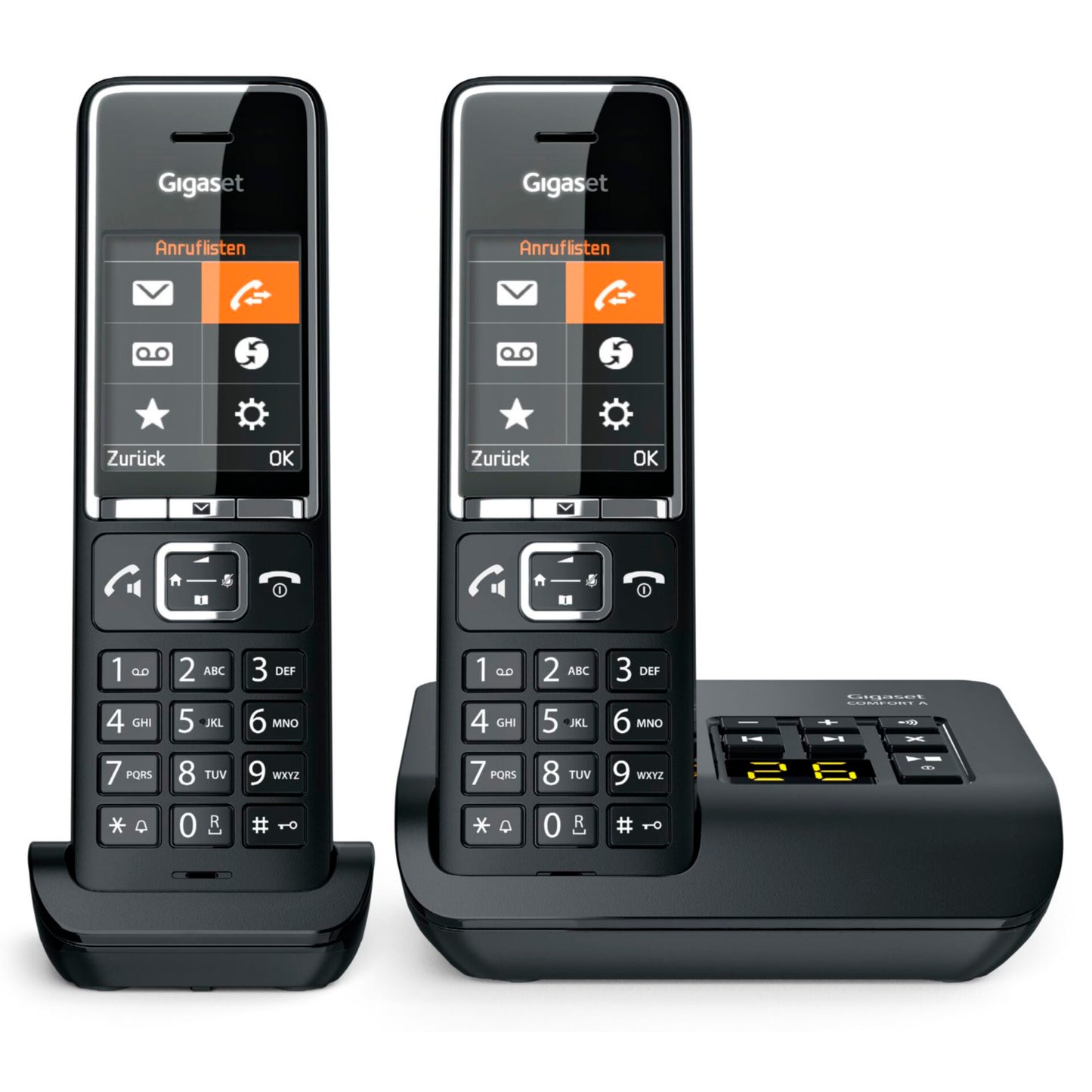 Gigaset Comfort 550A duo black/chrome
