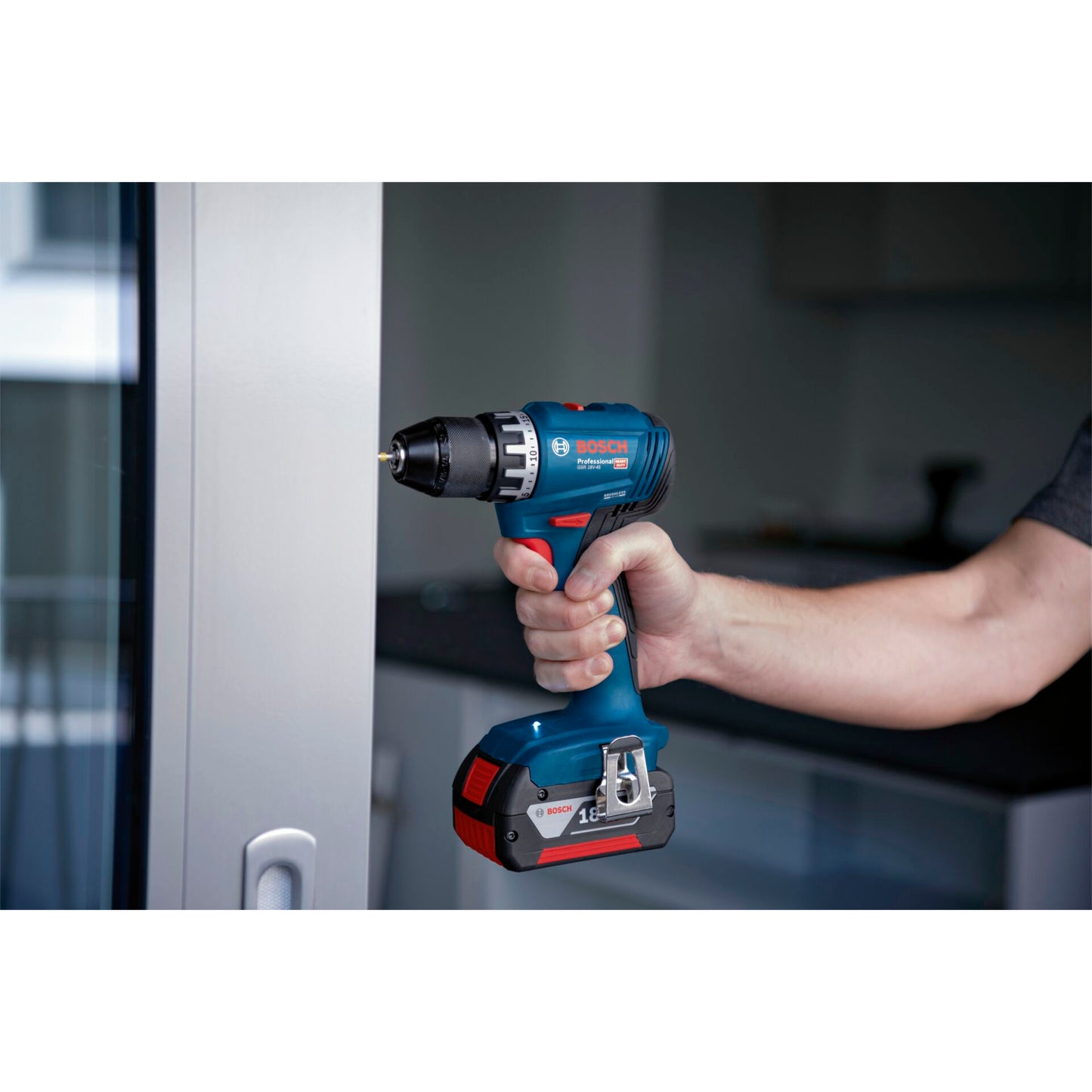 Bosch GSR 18V-45 2x3,0Ah, L-BOXX