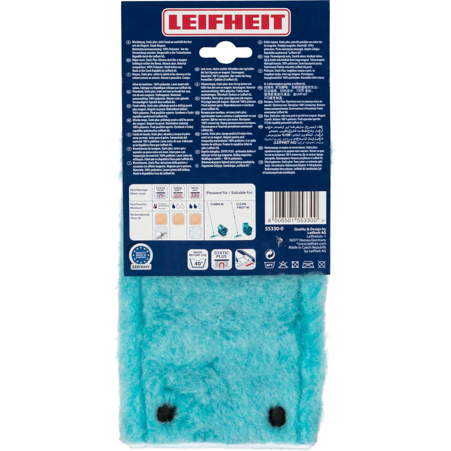 Leifheit Wiper Cover Combi M Static Plus