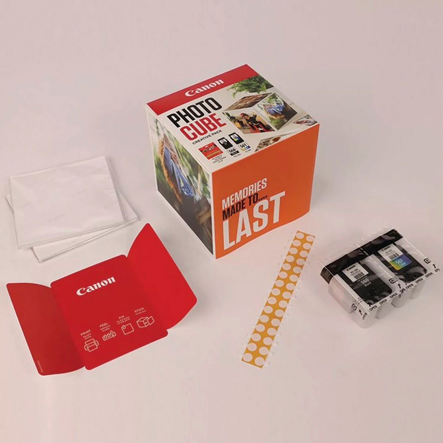 Canon PG-560 / CL-561 Photo Cube Creative Pack White Orange