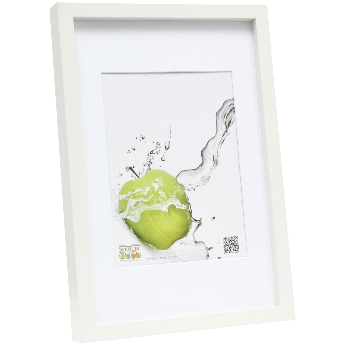 Deknudt S40AK1 P1 30x40 Wood white w. Passepartout
