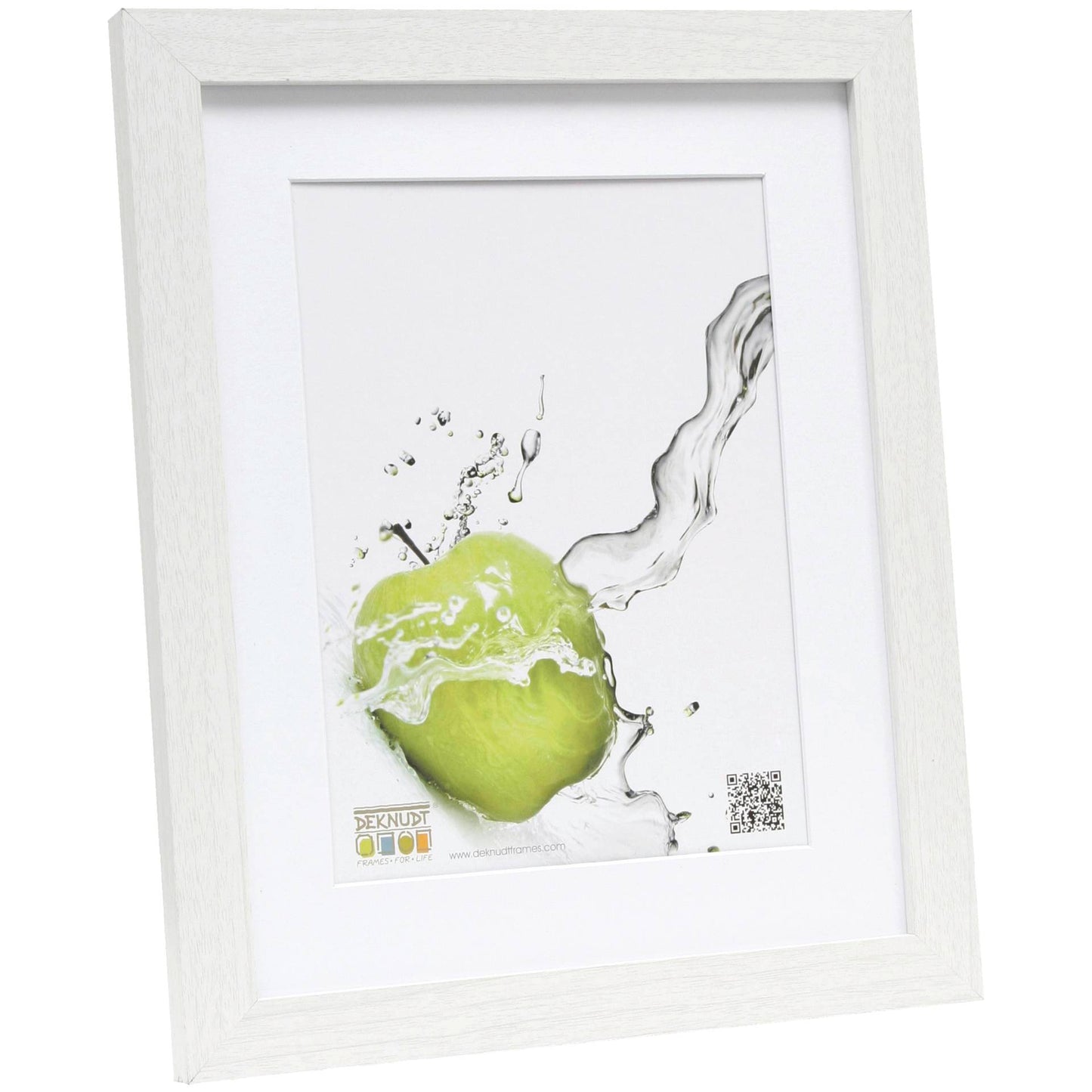 Deknudt S66KF1 P1 18x24 Wood white w. Passepartout