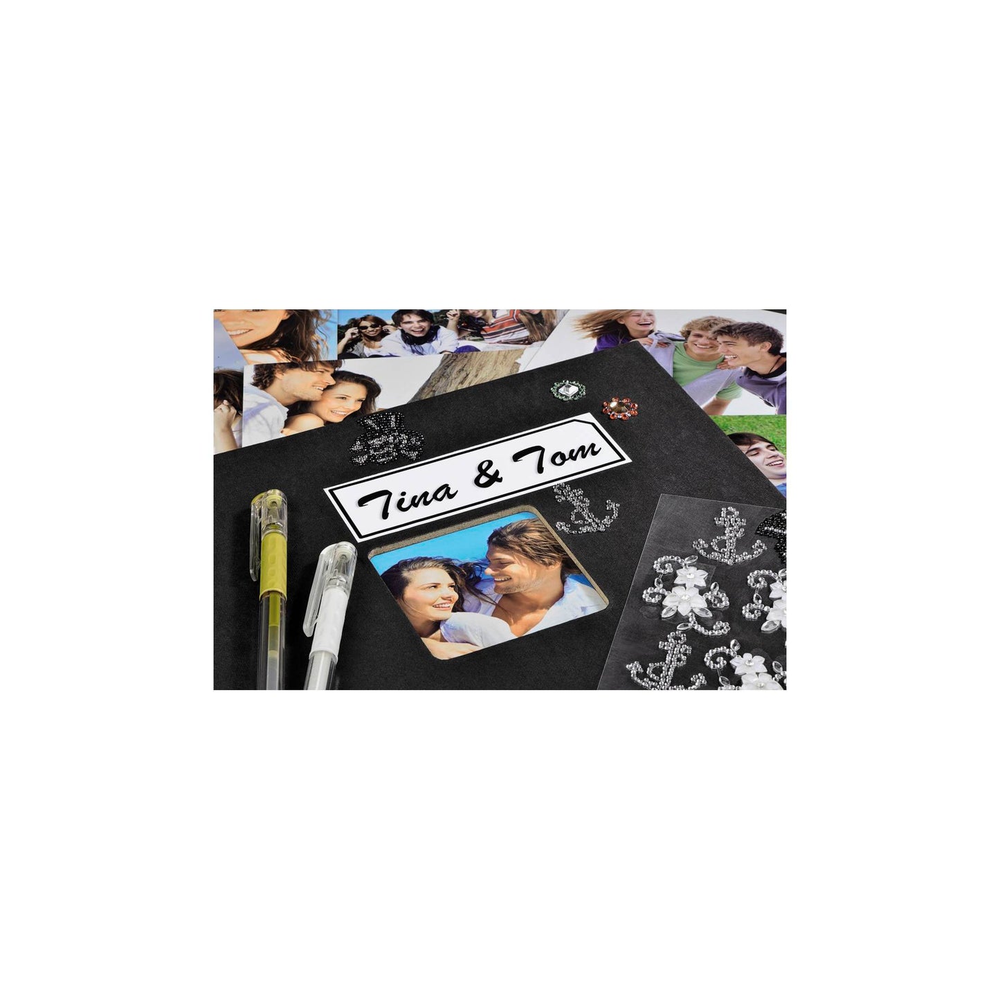 Hama Fine Art Wire-O black 36x32 50 black Pages 090140