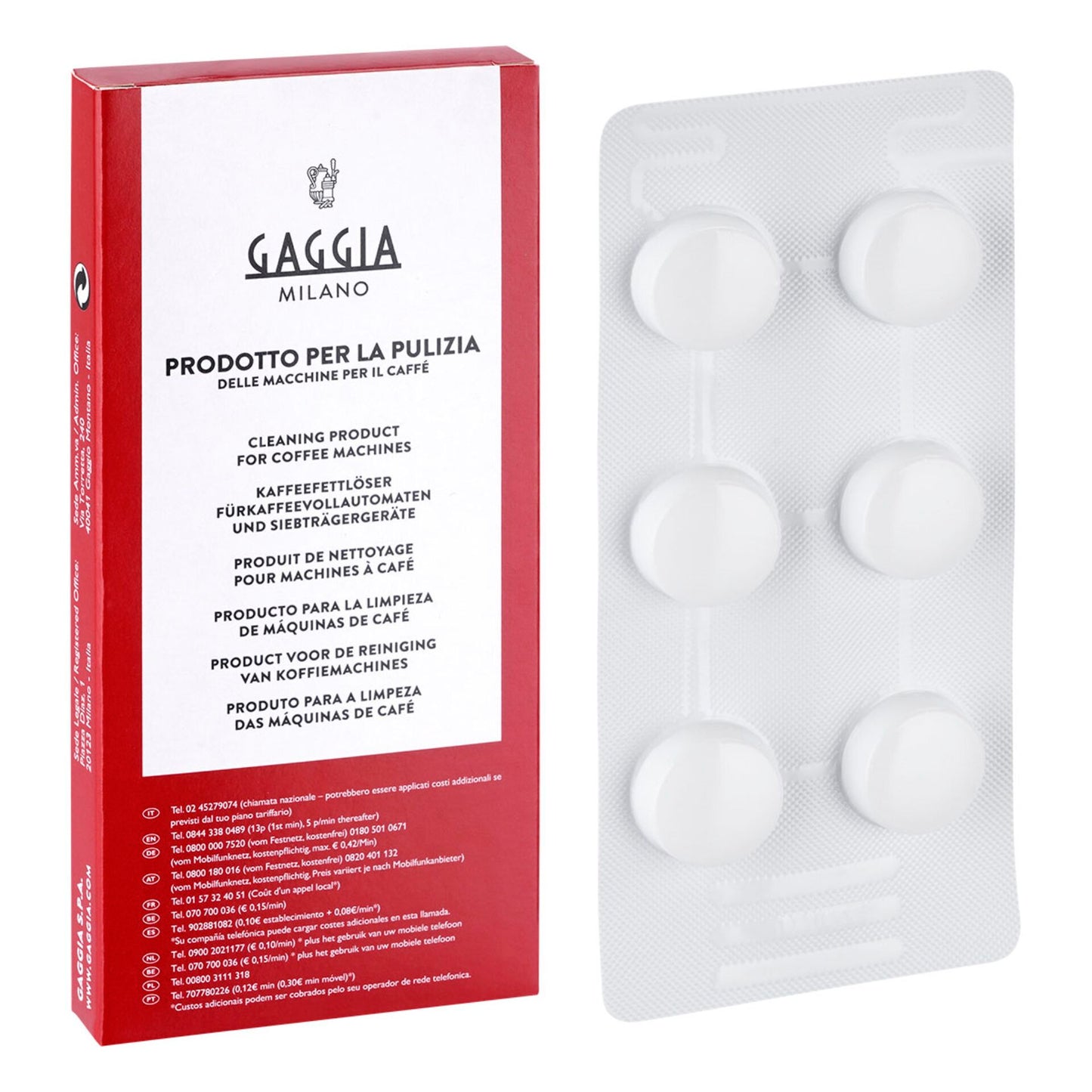Gaggia Cleaning Tablets 6 pcs.