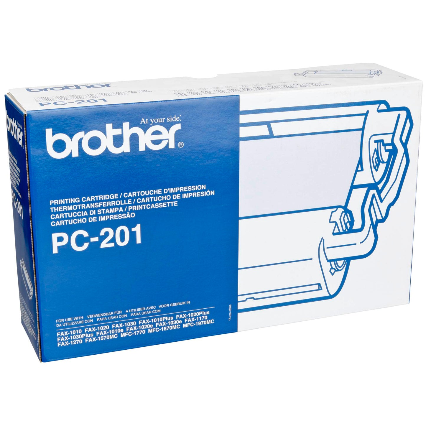 Brother PC 201 with Thermal Transfer Ribbon