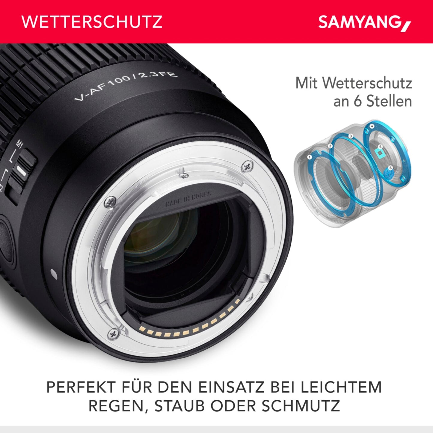Samyang V-AF T 2,3/100 FE Sony E