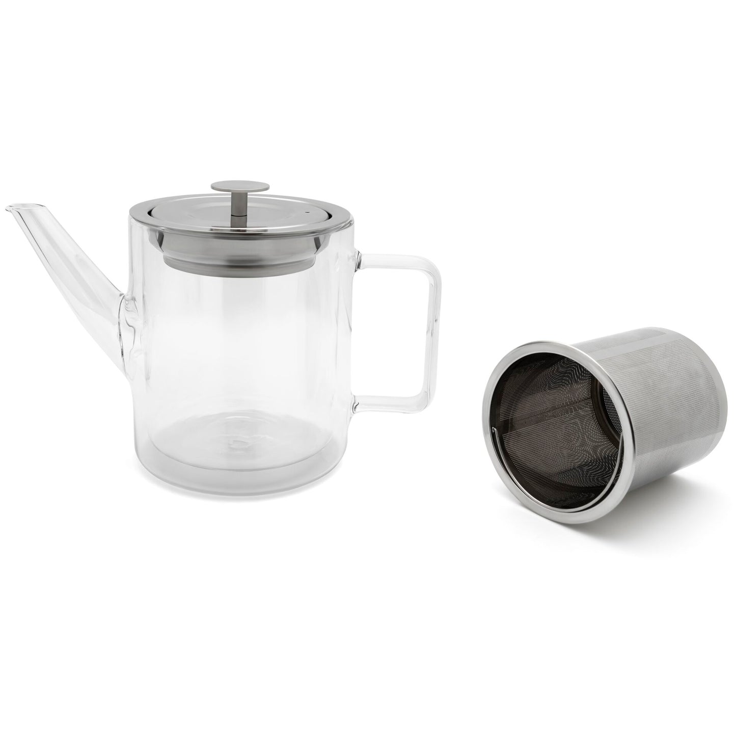 Bredemeijer Teapot San Remo 1,0l double-walled glass 165024