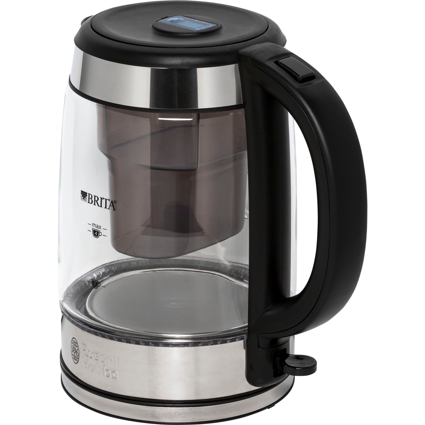 Russell Hobbs 20760-57 Clarity WaterKettle Stainless Steel/Glas