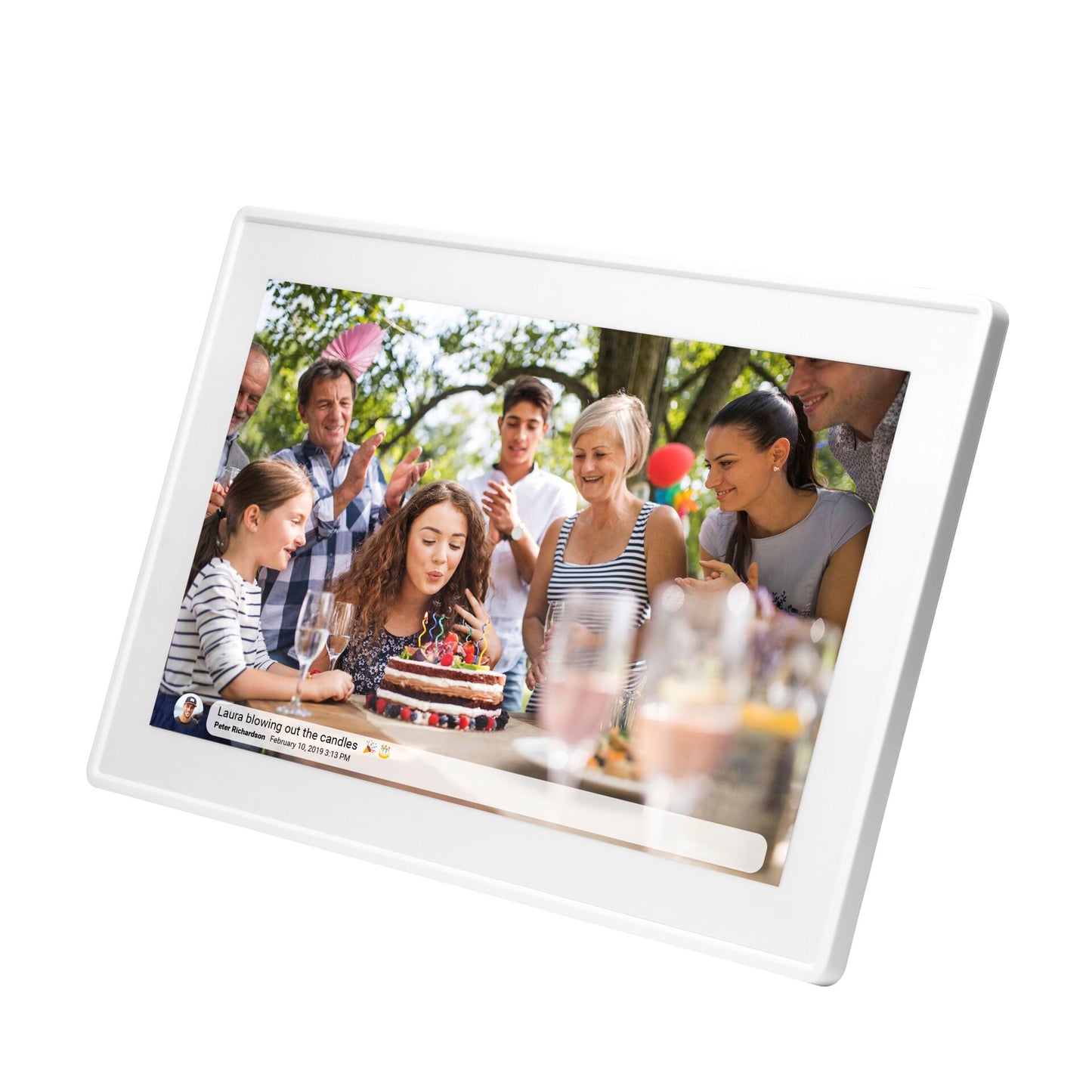 Denver Frameo PFF-1515 white 39,6cm (15,6 )