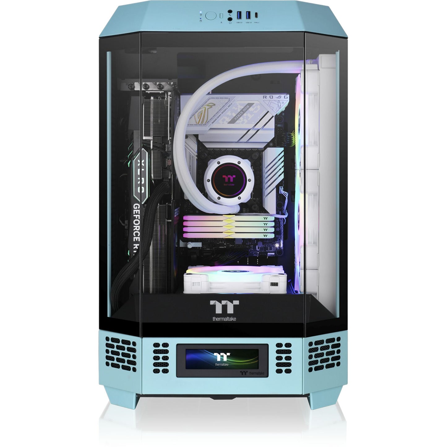 Thermaltake The Tower 300 Turquoise