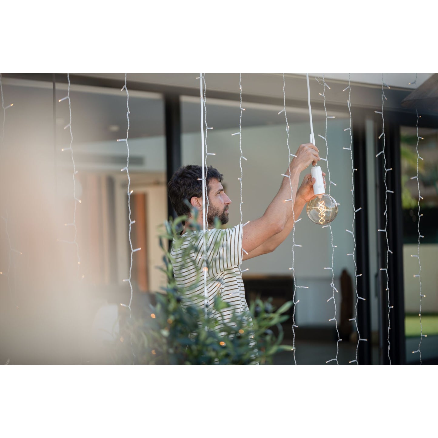 New Garden EDY BULB G125 Battery white