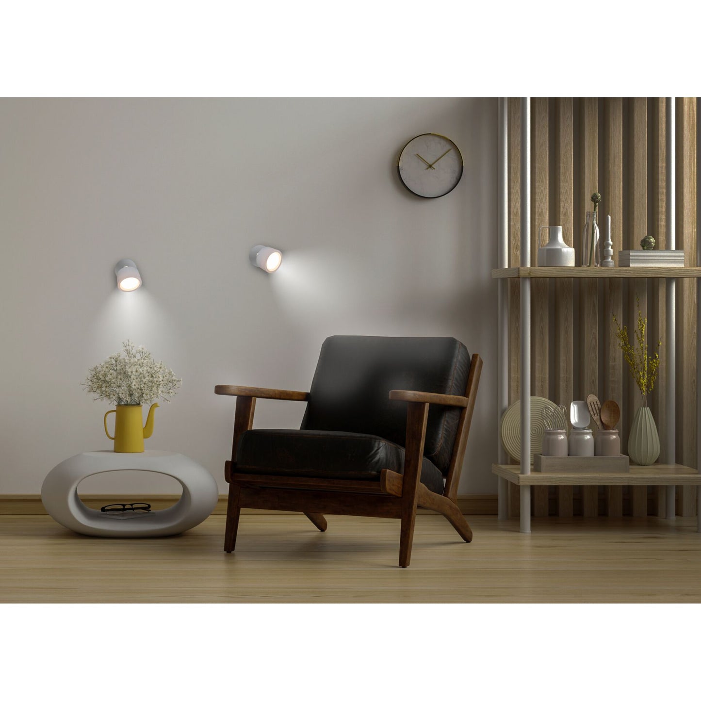 New Garden ROLL 8 BATTERY white