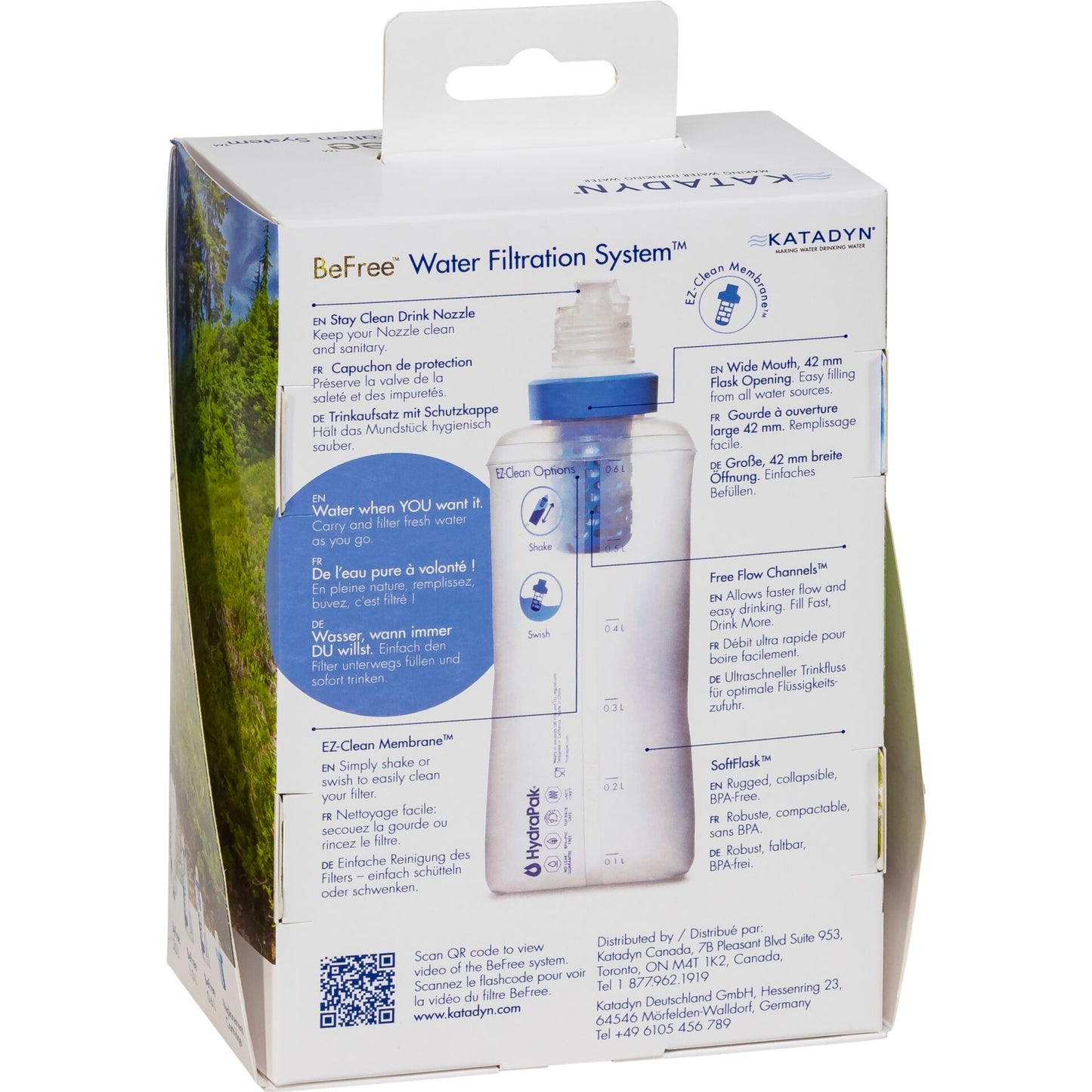 Katadyn BeFree Filter 0,6L Water Flask