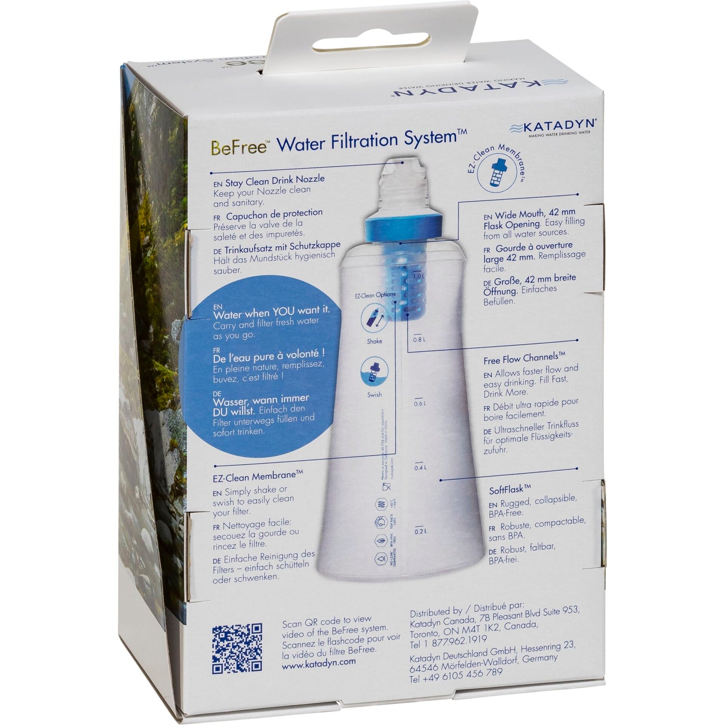 Katadyn BeFree Filter 1,0L Water Flask