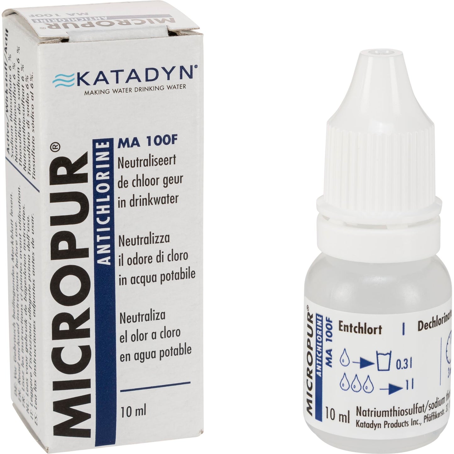 Katadyn Micropur Antichlor MA 100F 10 ml Liquid