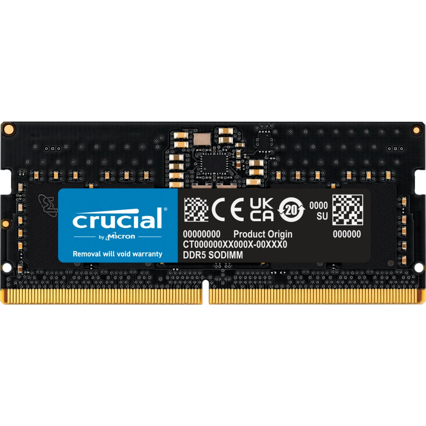 Crucial DDR5-5600 12GB SODIMM CL46 (16Gbit)
