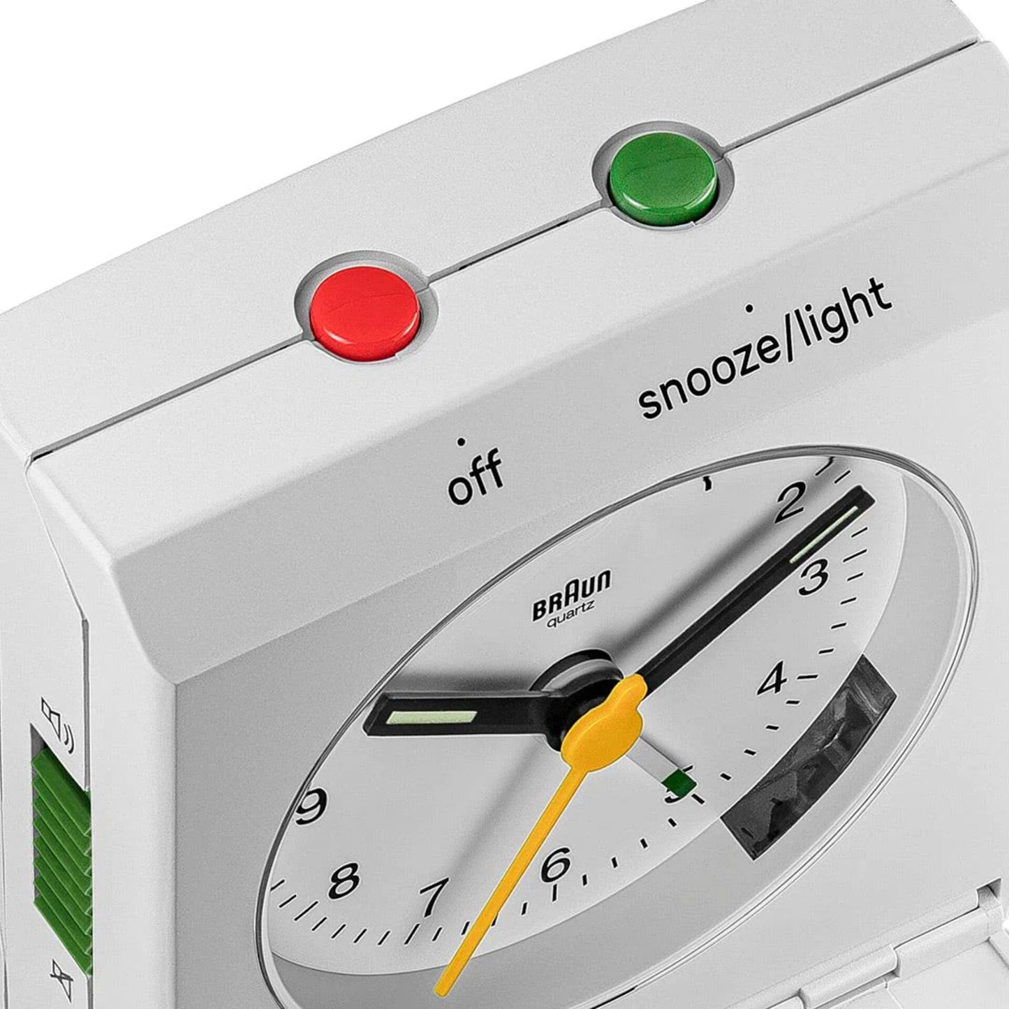 Braun BC 05 W Quartz Foldable Alarm Clock White