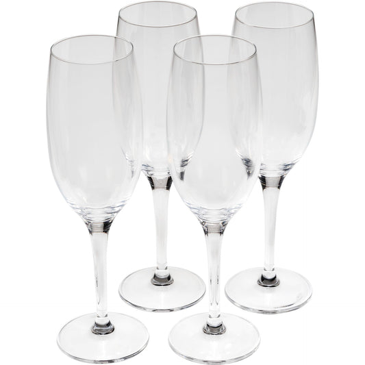 Alessi Mami-XL Set of 4 Champagne Flute gls. SG119/9S4