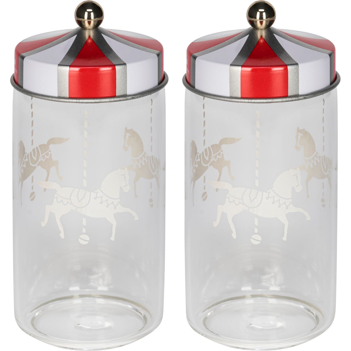 Alessi Circus Set of 2 Spice Jars MW68S2