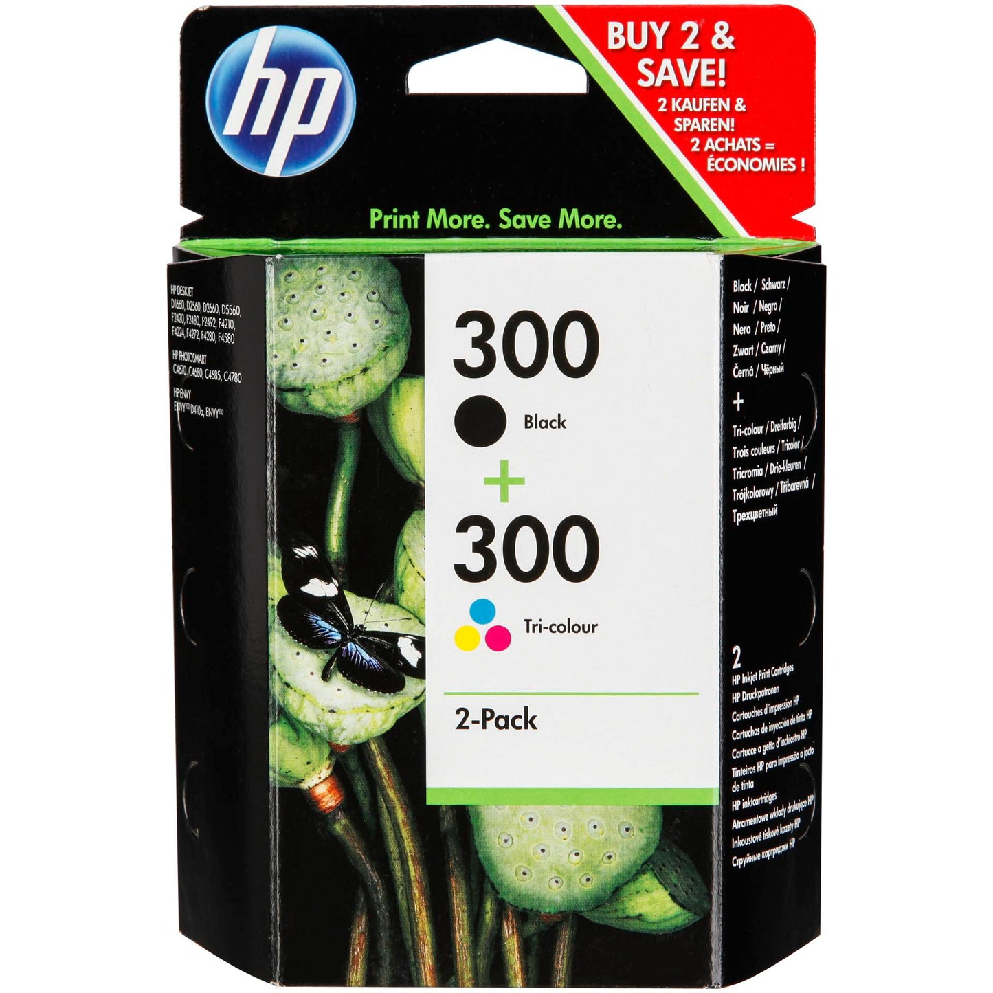 HP CN 637 EE Multipack black/color No. 300