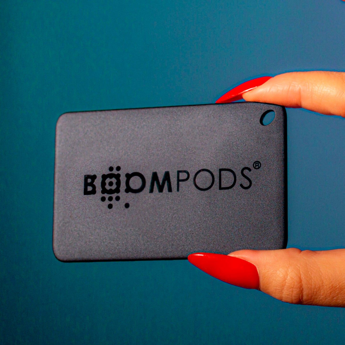 Boompods Boomcard black
