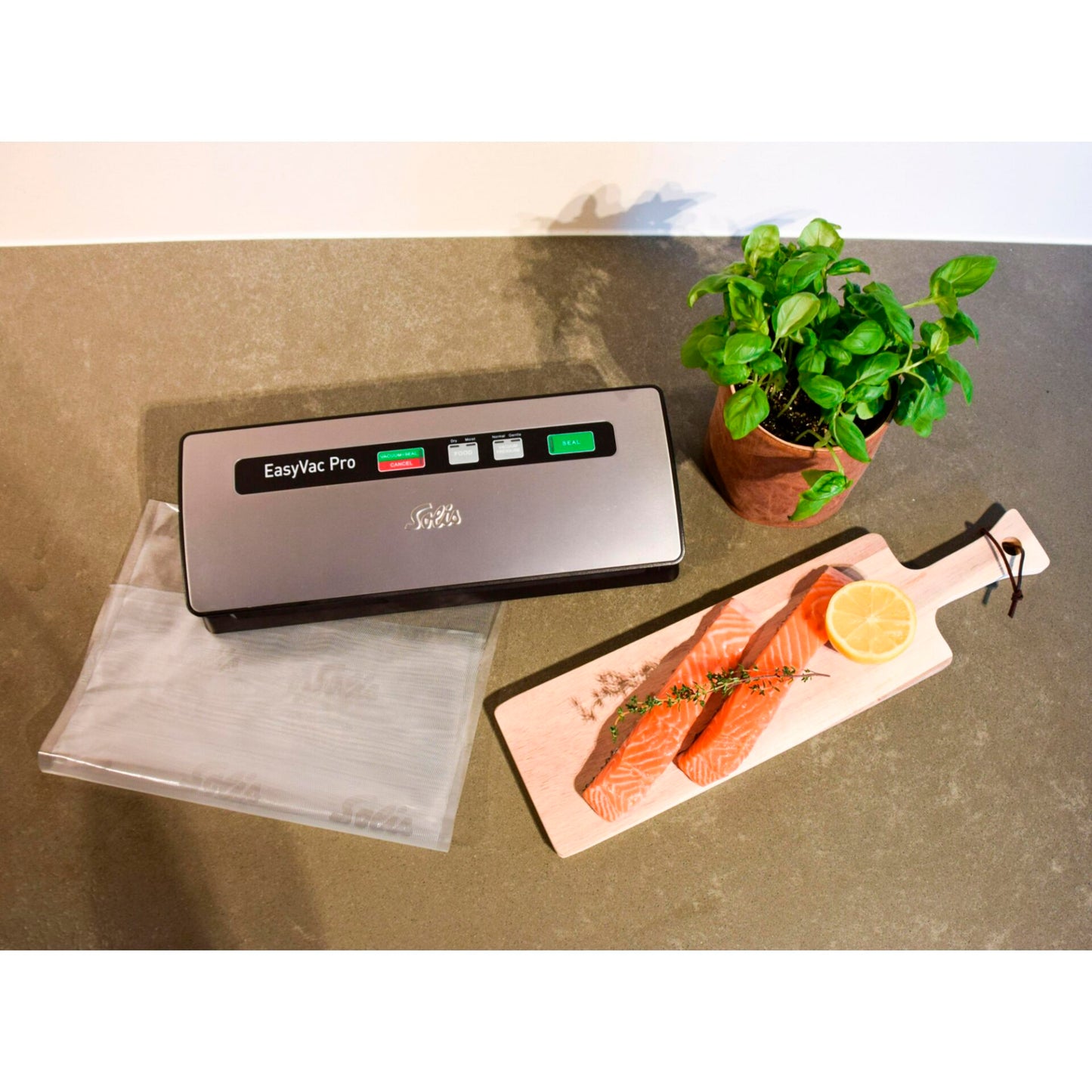 Solis Easy Vac Pro Metal     569 Vacuum Sealer