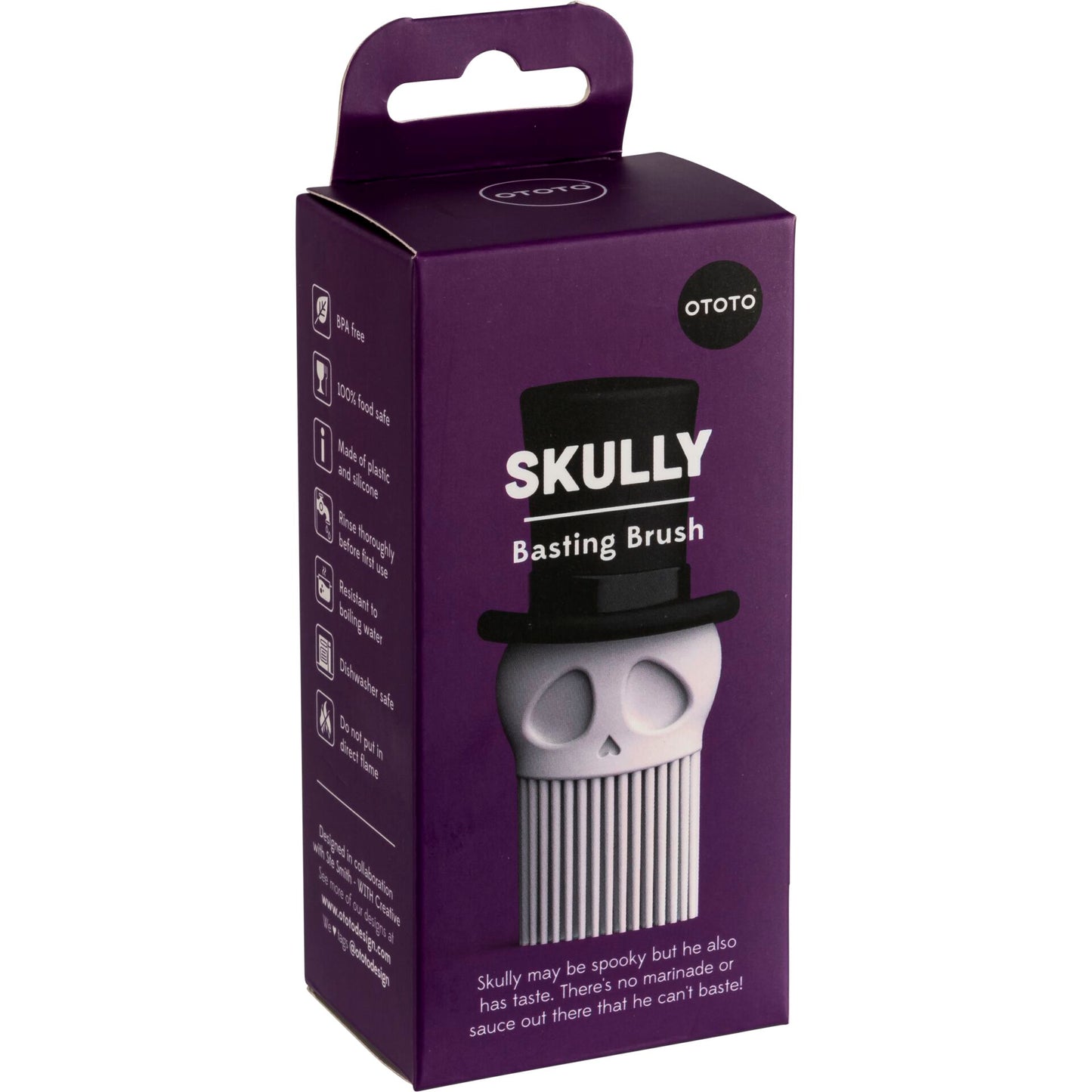 OTOTO Skull Brush Basting Brush Silicone