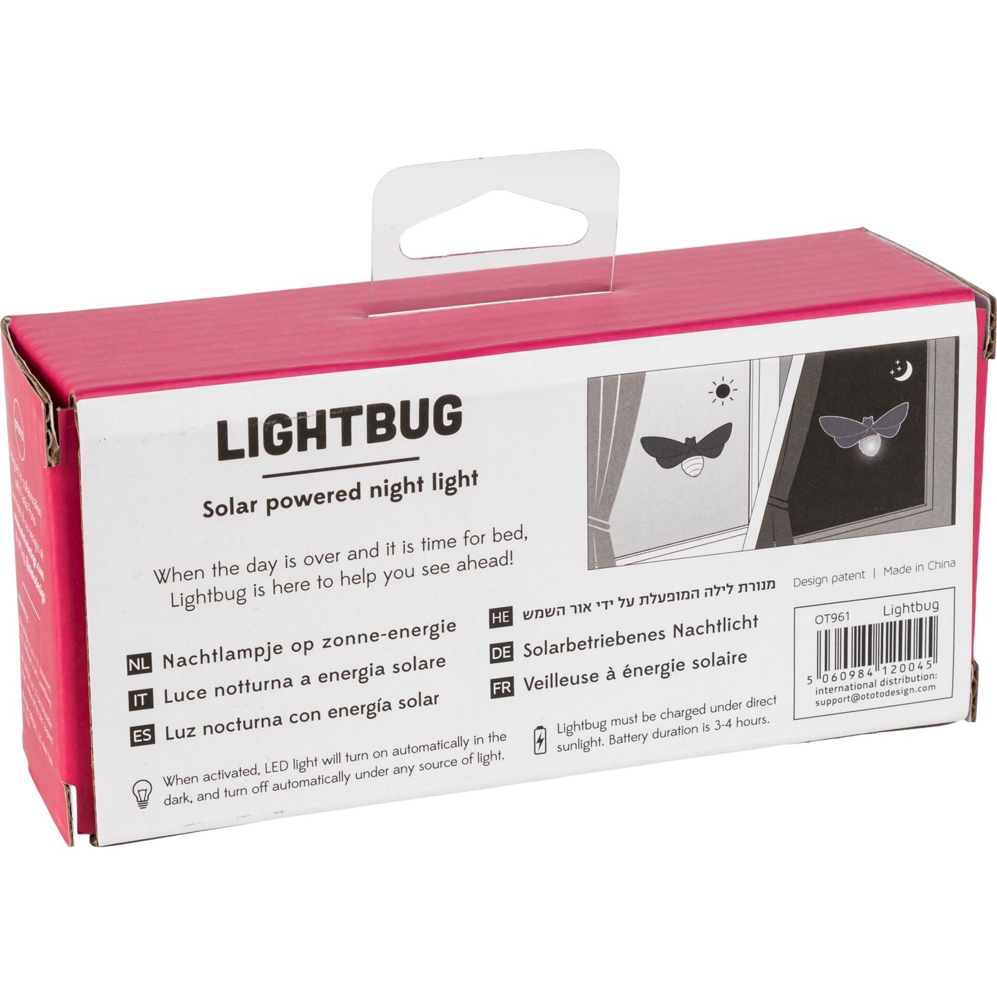 OTOTO Lightbug Solar Night light