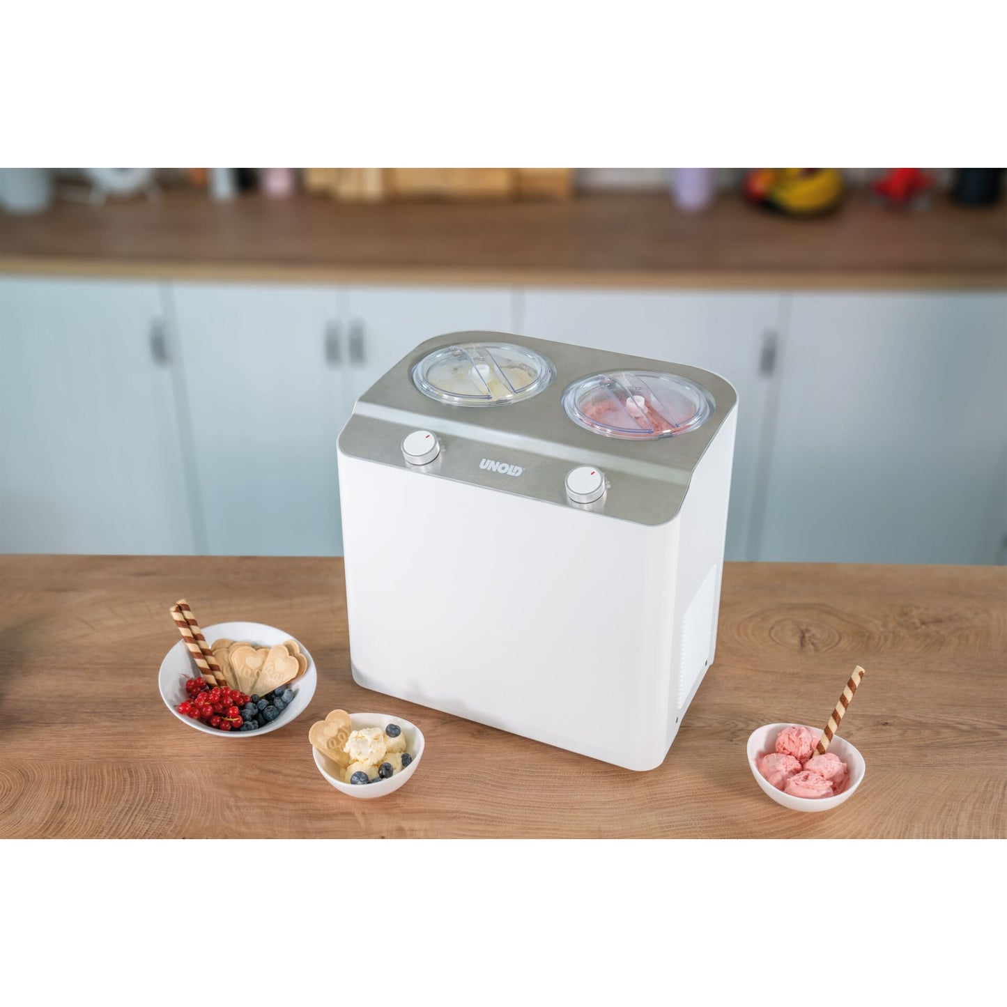 Unold 48830 Doppio bianco Eismaschine