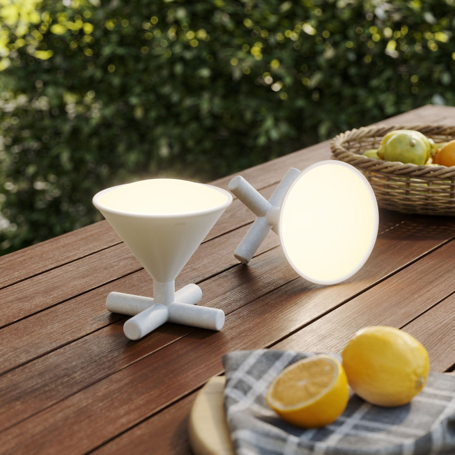 Umbra Cono Portable Smart Lamp - Grey