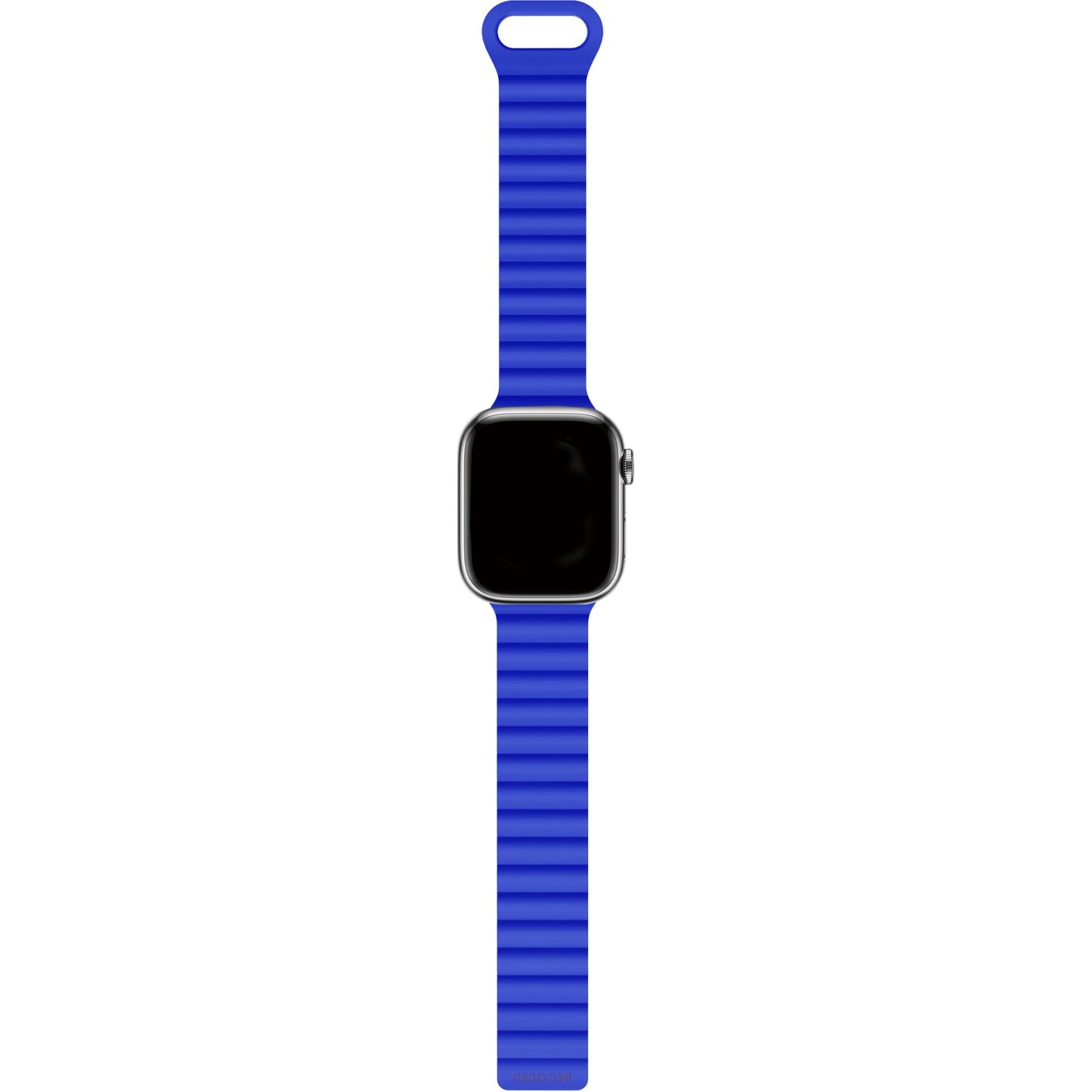 Decoded Silicone Magnet Traction Loop Strap 44/45/46/49mm Cobalt