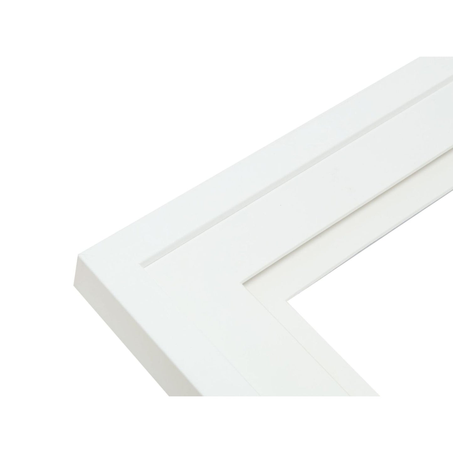 Deknudt S65KK1 white 6x10x15 Wood Gallery double Passepartout