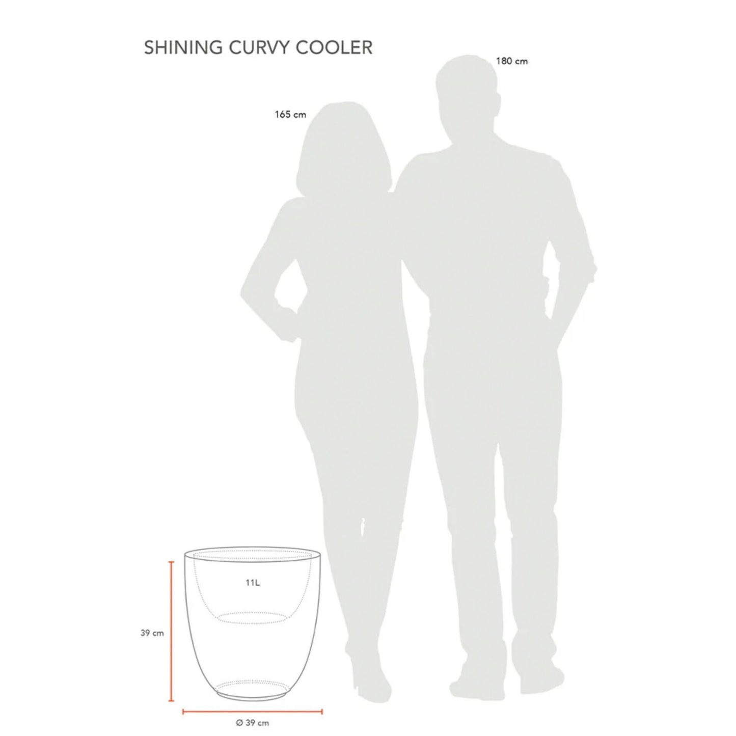 8 seasons Shining Curvy Cooler Solar