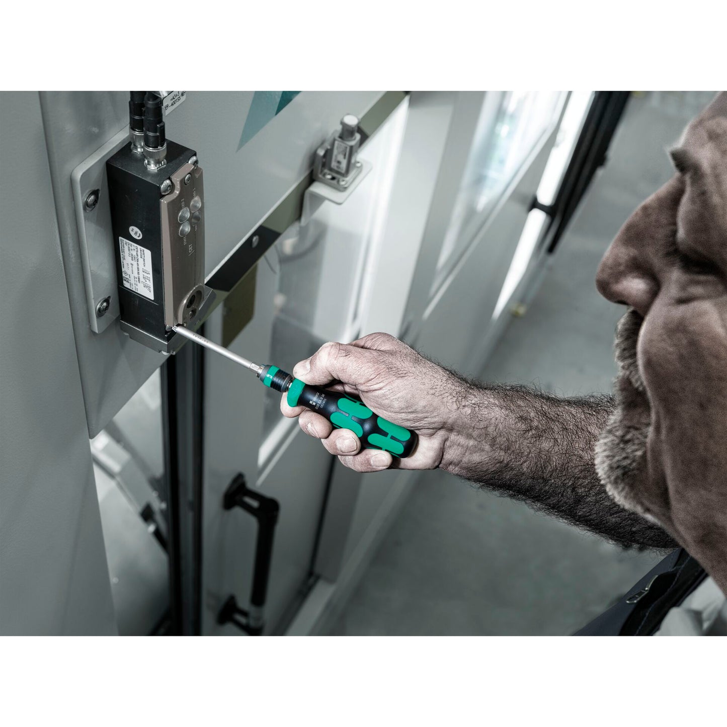Wera 838 RA-R M Bitholding Screwdriver w.Ratchet func. 1/4