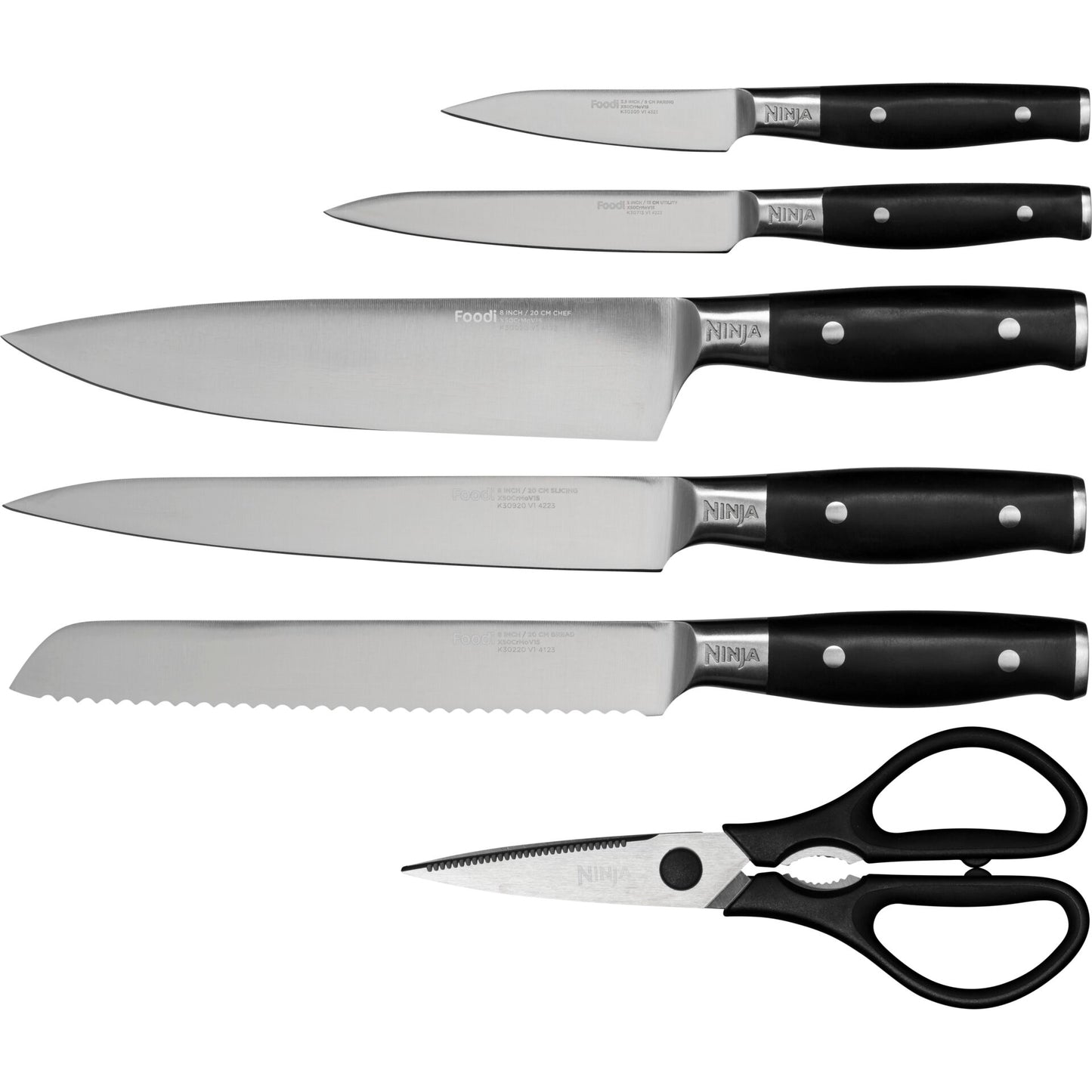NINJA Foodi StaySharp Knife Block with Sharpener