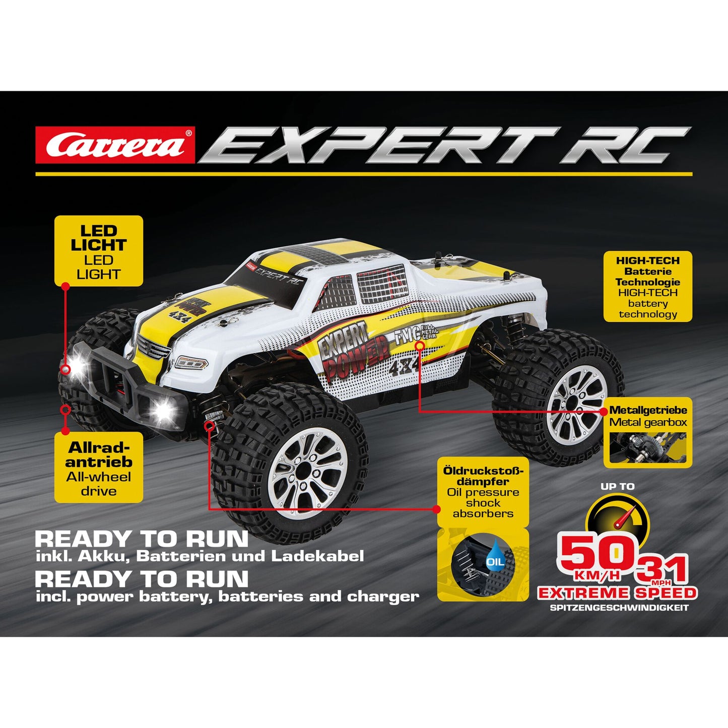 Carrera RC 2,4GHz 370102001 Offroad Pickup - Carrera Expert