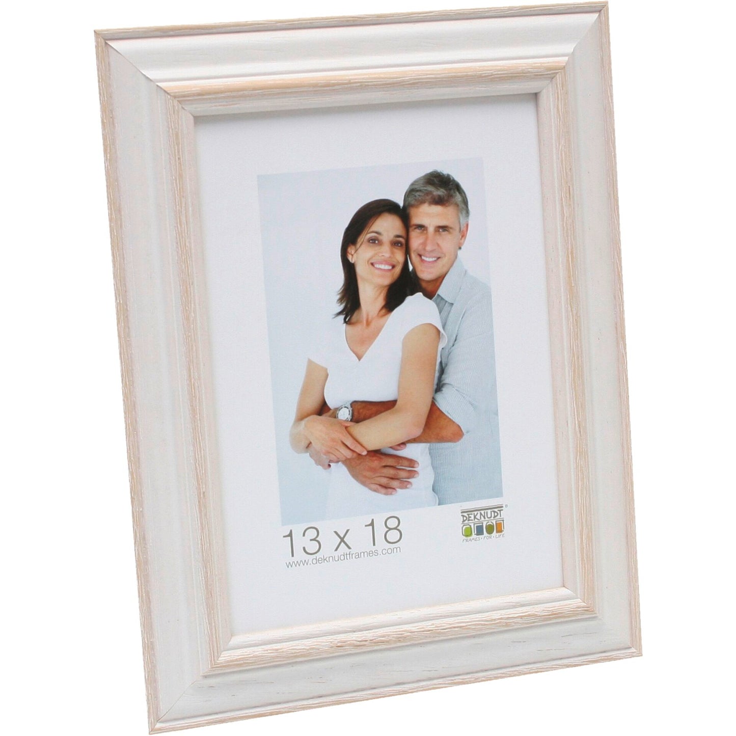 Deknudt S221H1 13x18 Wood white w. beige