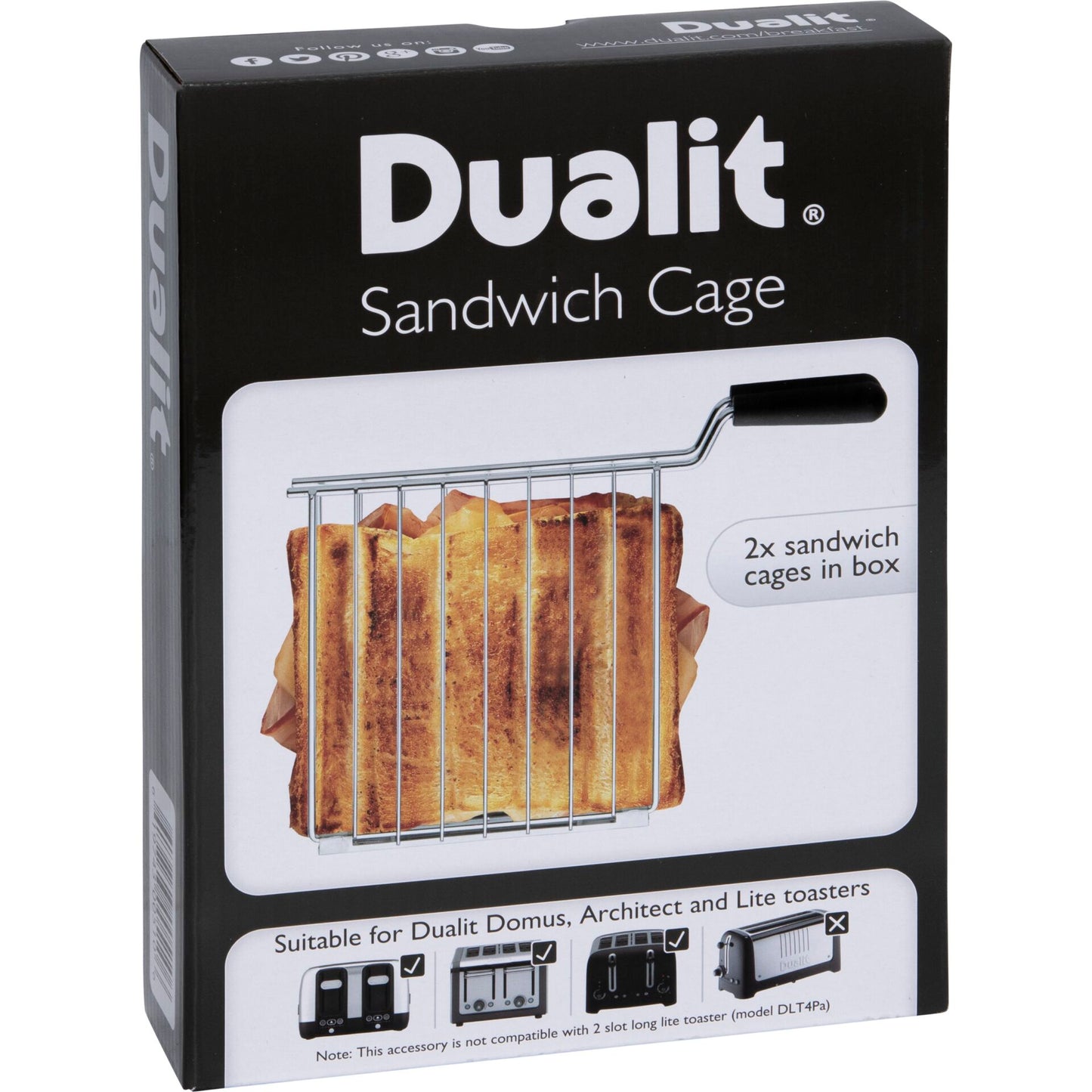 Dualit Pinza Toast Set 2 Pinze