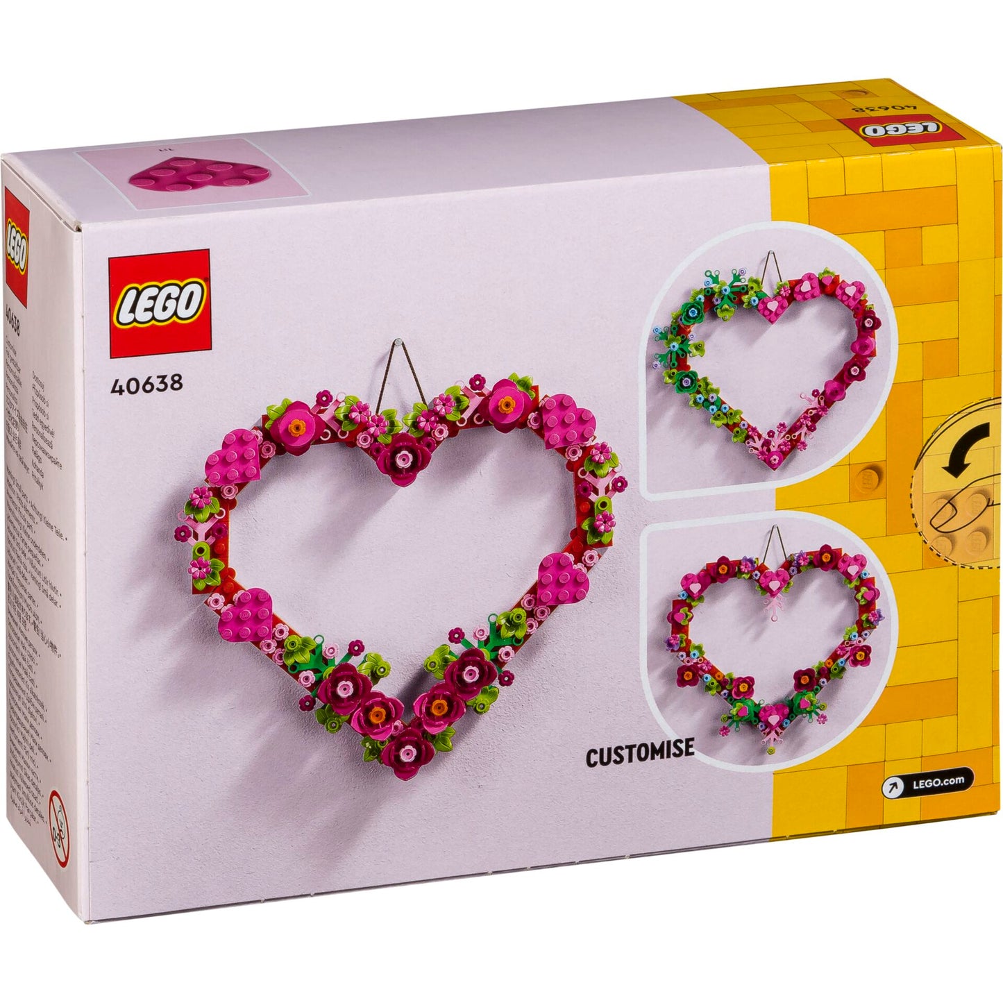 LEGO ICONS 40638 Heart Ornament