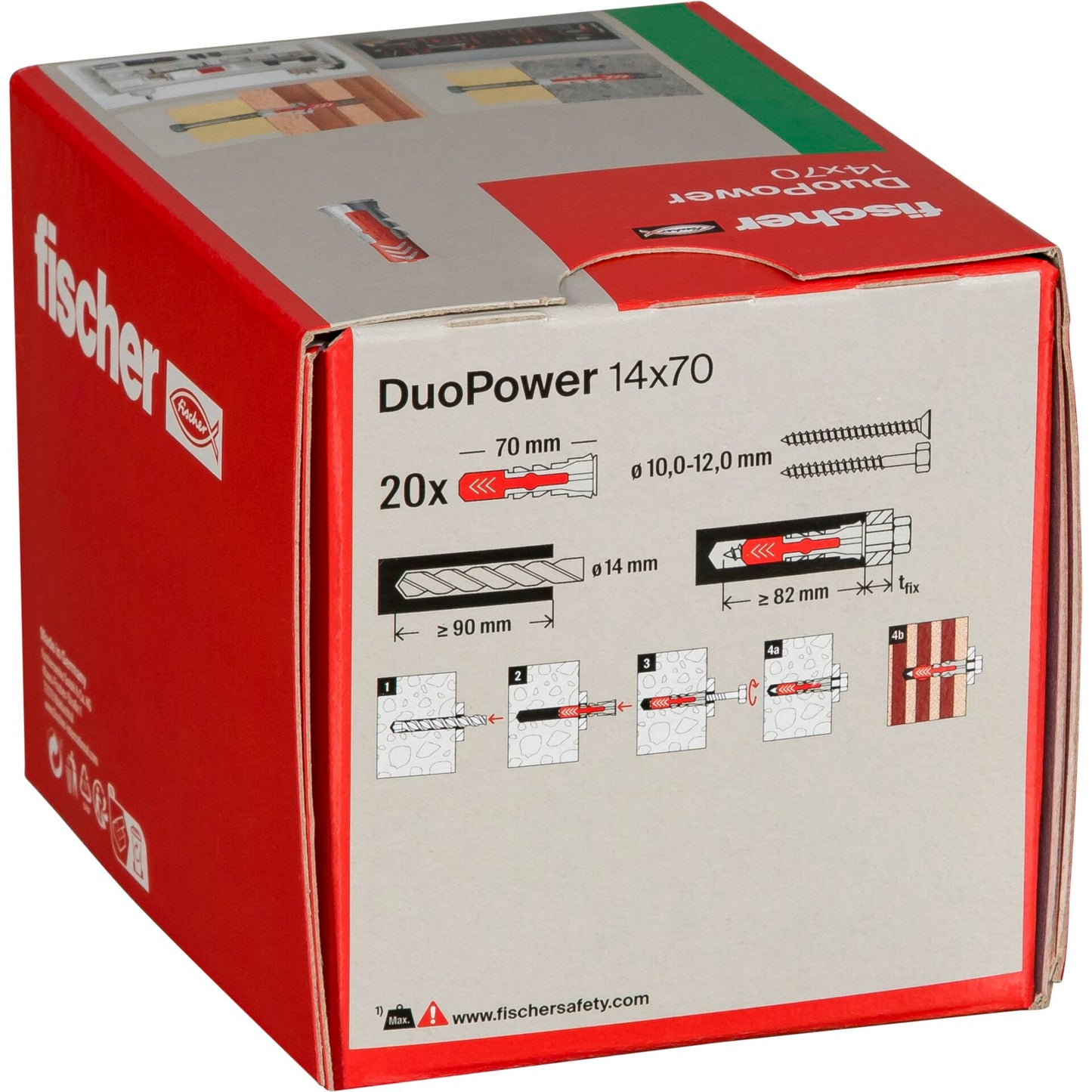Fischer DUOPOWER 14x70 20 pcs