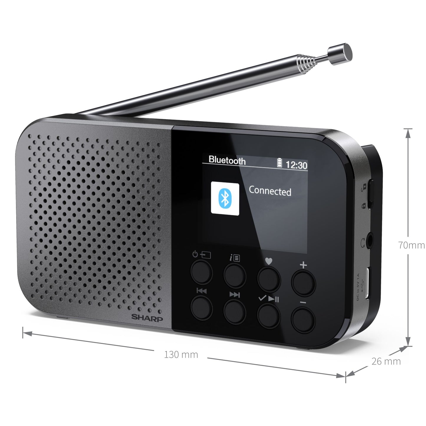 Sharp DR-P520 Osaka black