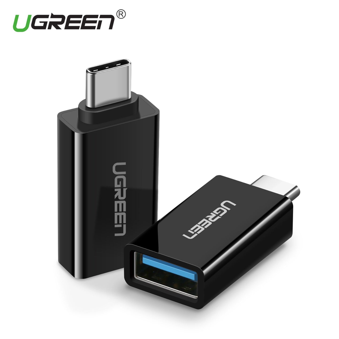 UGREEN USB-C to USB 3.0 A Female Adapter Black