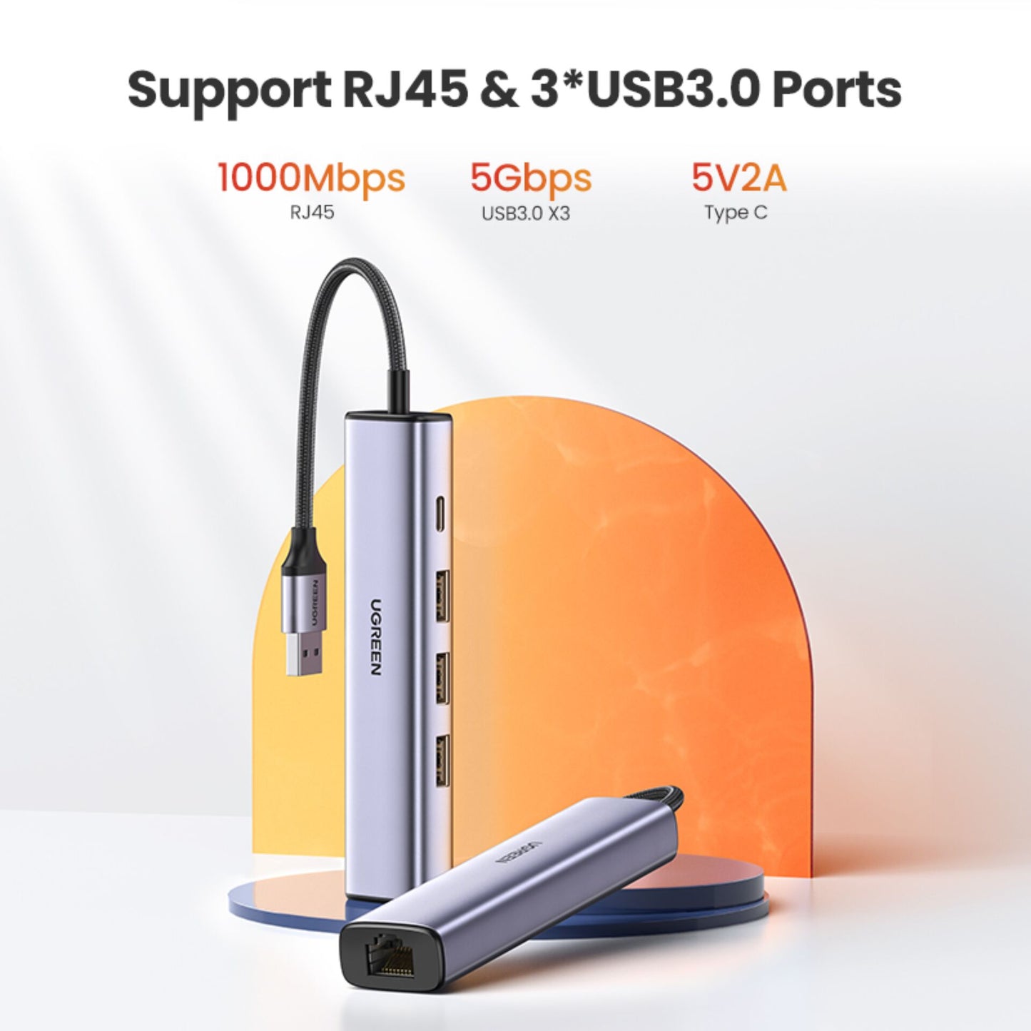UGREEN USB-A / USB-C to HDMI Adapter