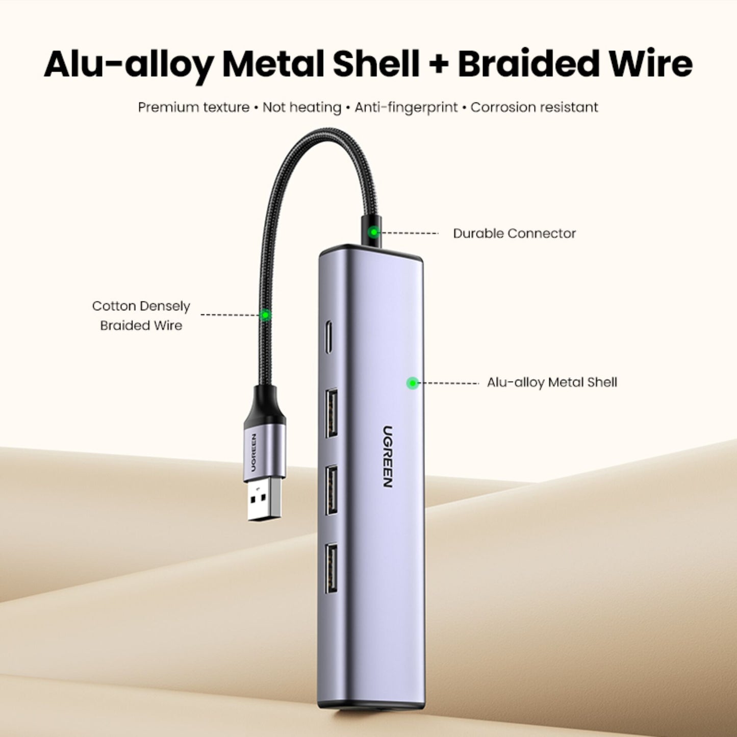 UGREEN USB-A / USB-C to HDMI Adapter