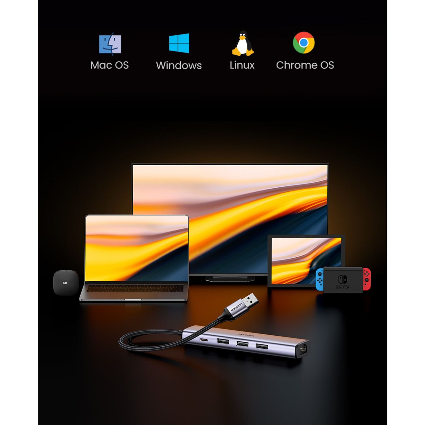 UGREEN USB-A / USB-C to HDMI Adapter